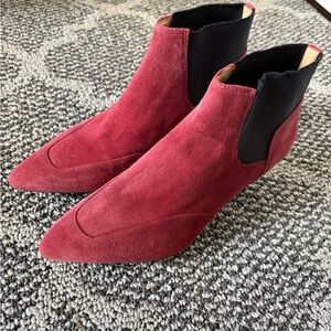 Naturalizer Suede Ankle Boots